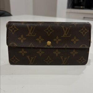 Louis Vuitton Portefeuille Sarah Monogram Long Wallet